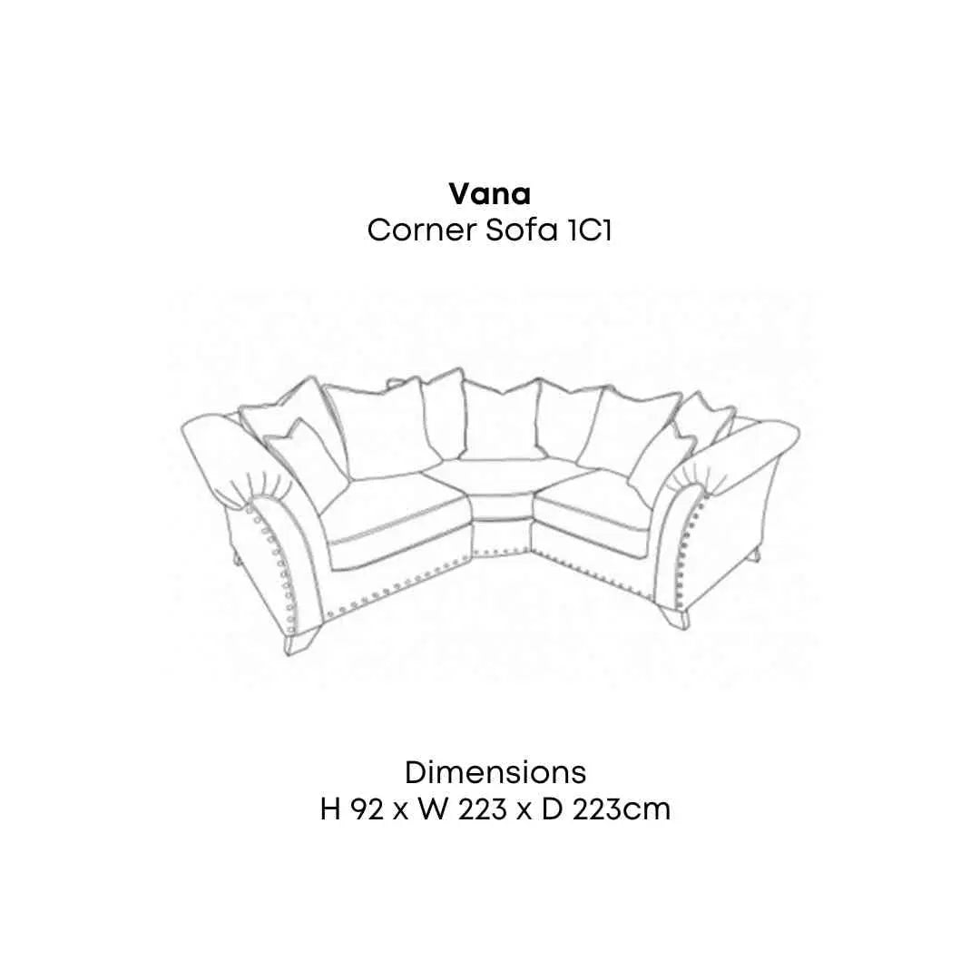 Vana Velveteen Sofa Range Home Store Living