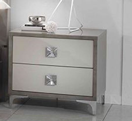 Kristel Bedside Table 2 drawers KRI004 san martino