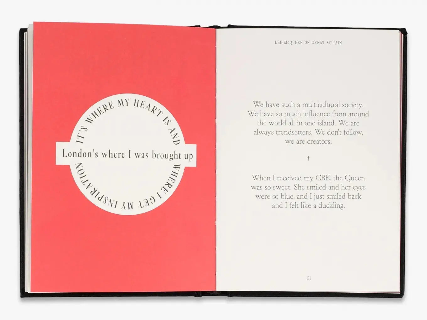 The World According to Lee McQueen Hardback Coffee Table Book Home Store Living