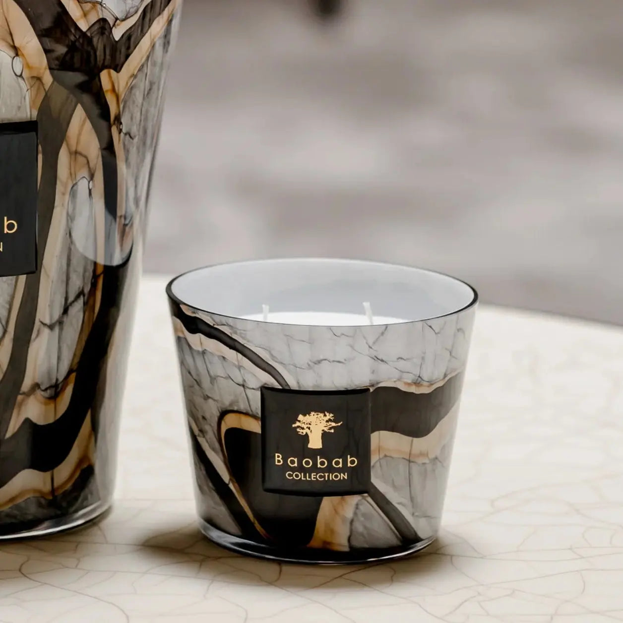 Baobab Collection MAX 10 Stones Marble Scented Candle - Home Store Living