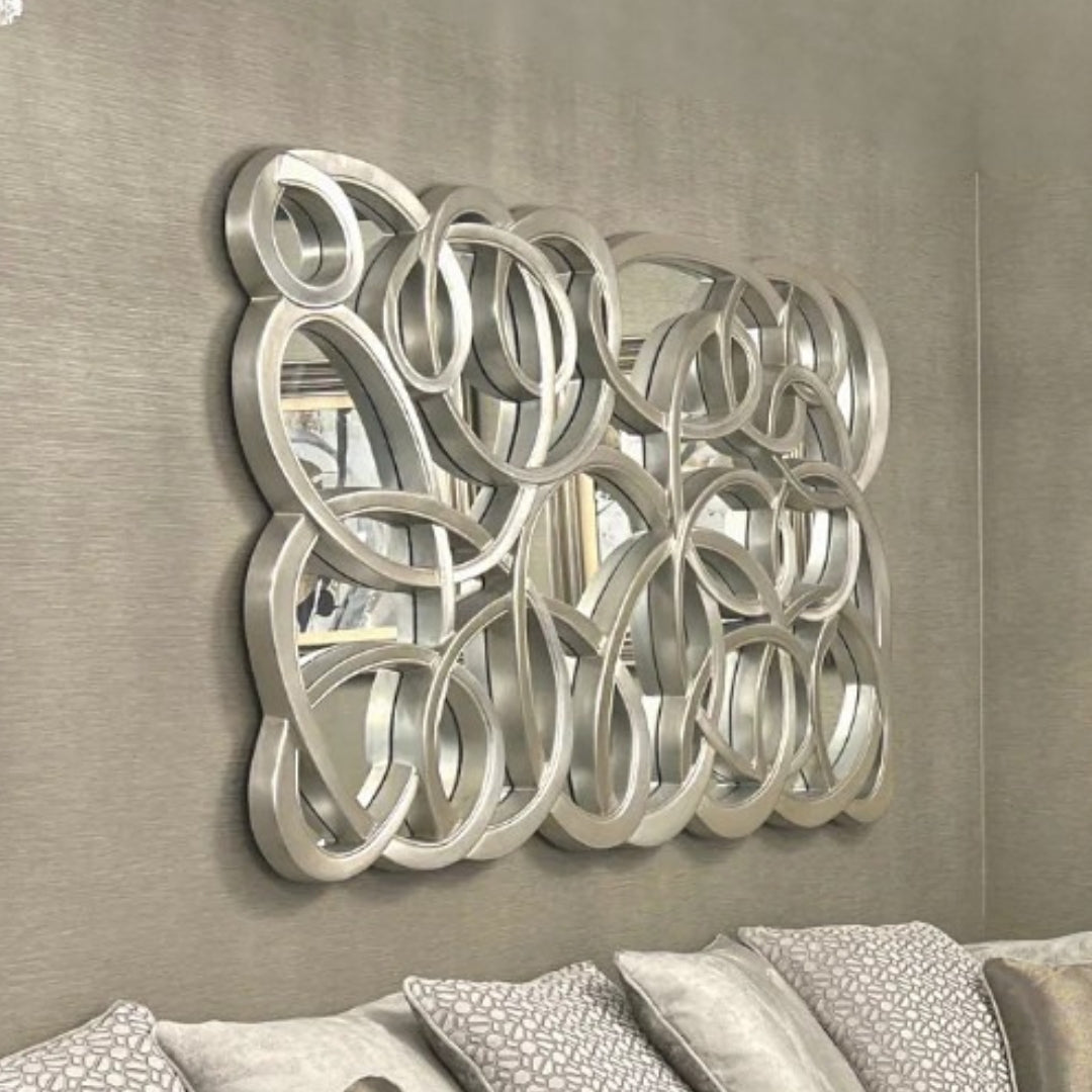 Julias Champagne Swirl Mirror RV Astley