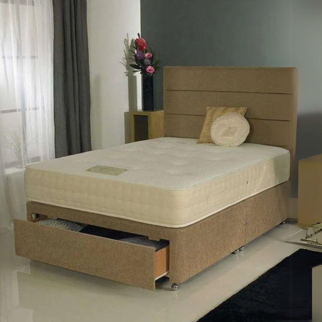 Renaissance 2000 Pocket Sprung Divan Bed Set Home Store Living