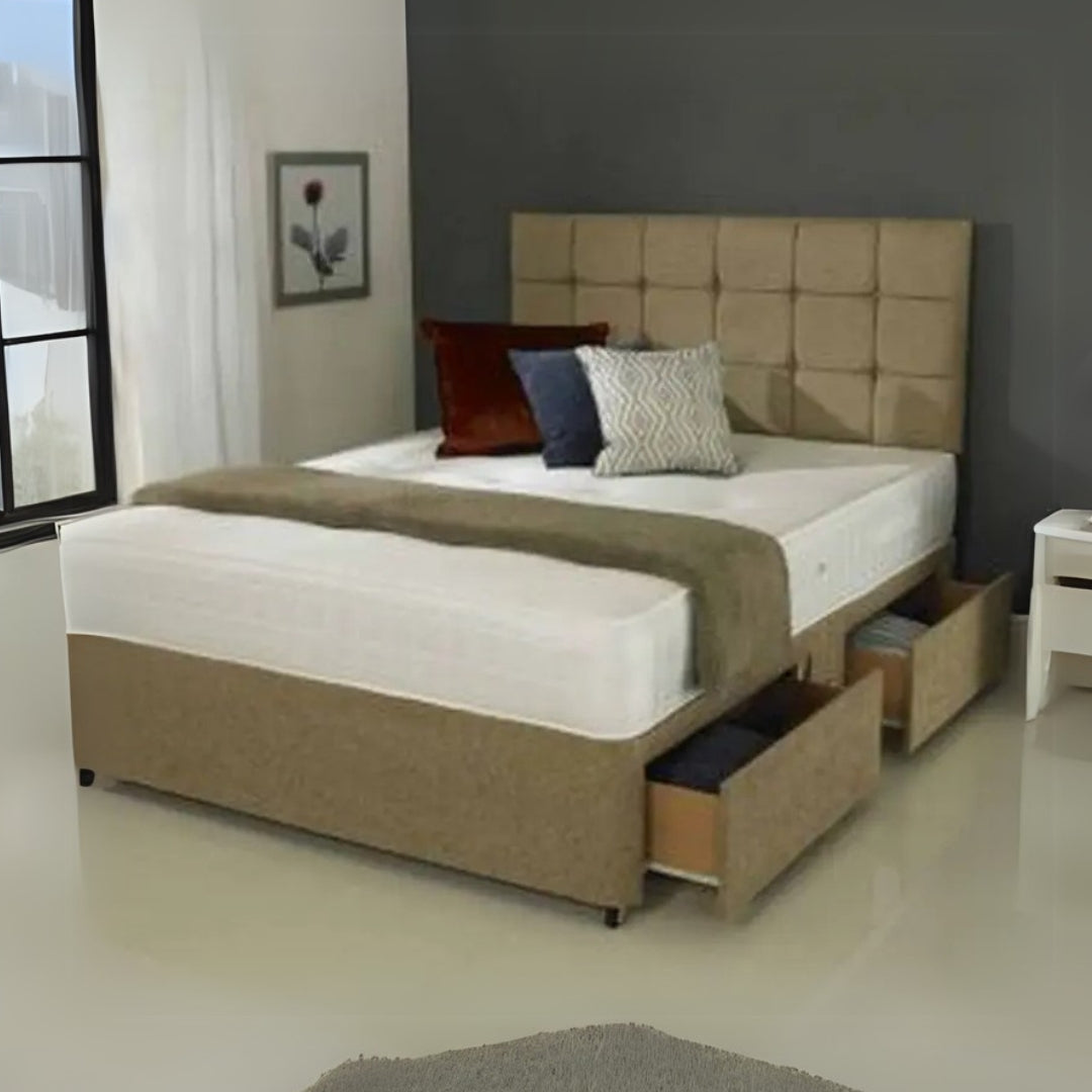 Super Orthopaedic Extra Firm Divan Bed Set Home Store Living