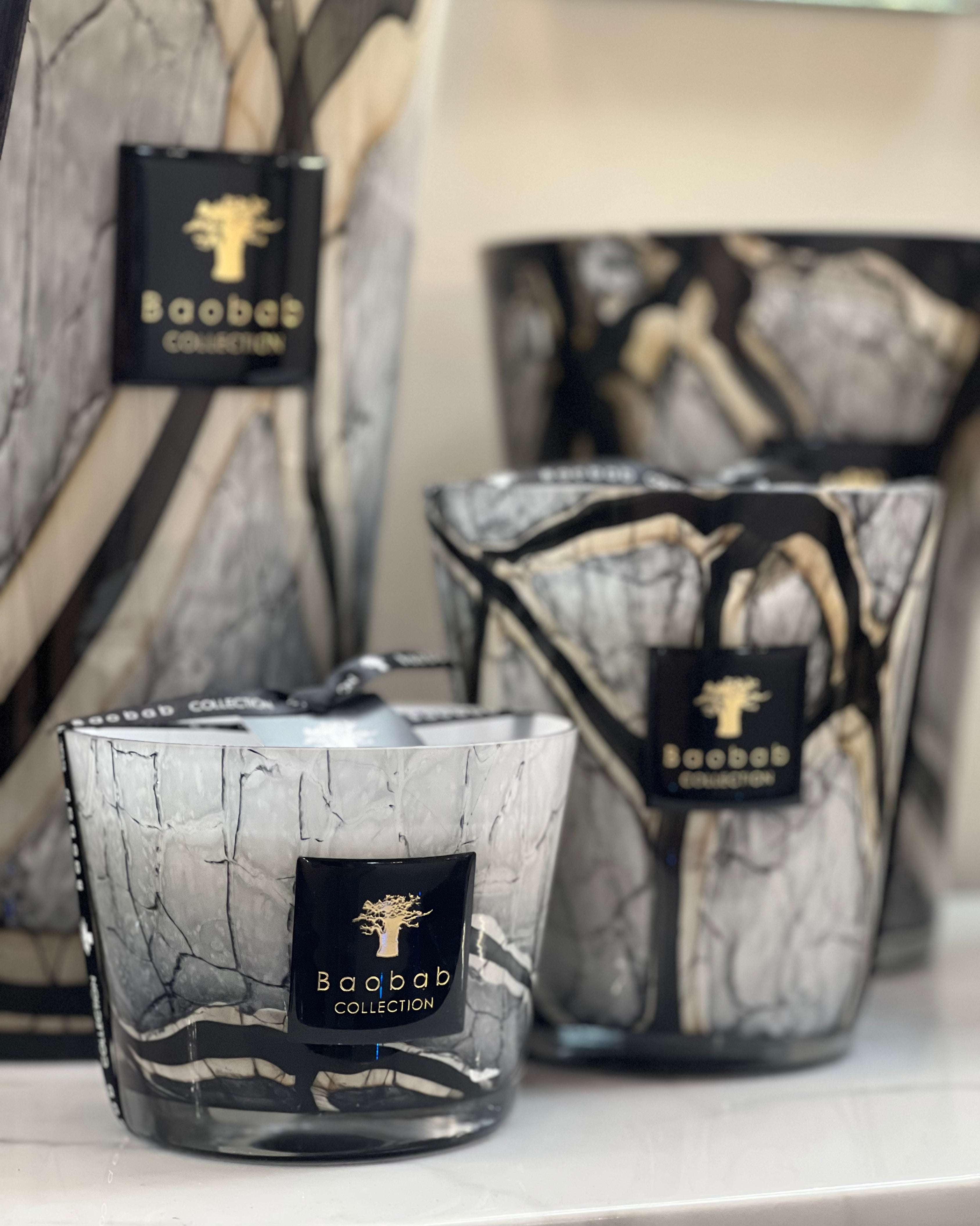 Baobab Collection Stones Marble MAX 10 Scented Candle Baobab
