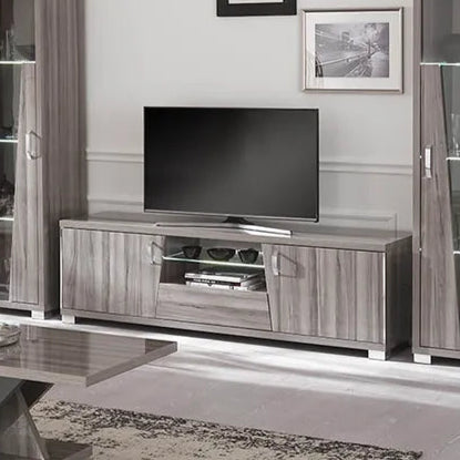 Glamour High Gloss 2 Door LED TV Unit san martino