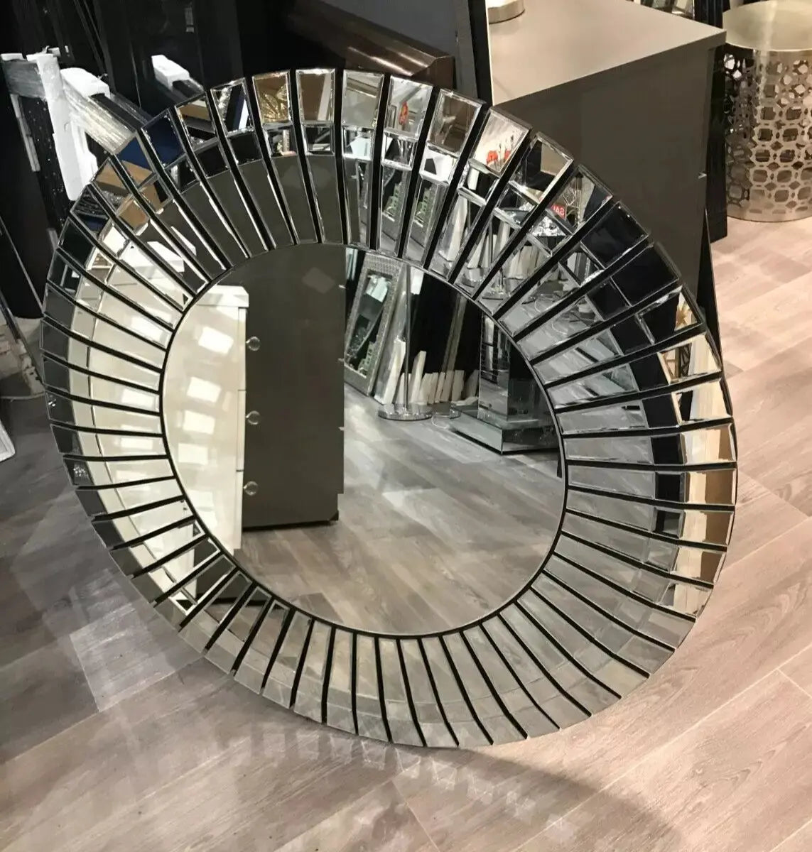 Roma Round Mirror 100cmx100cm AWS