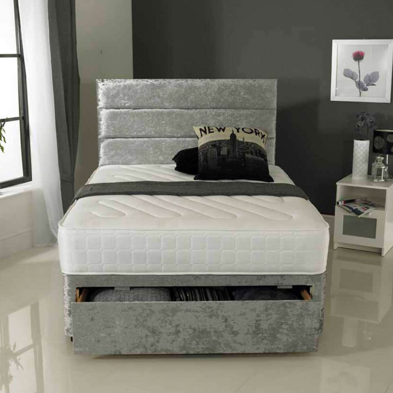Taurus Orthopaedic Divan Bed Set Home Store Living
