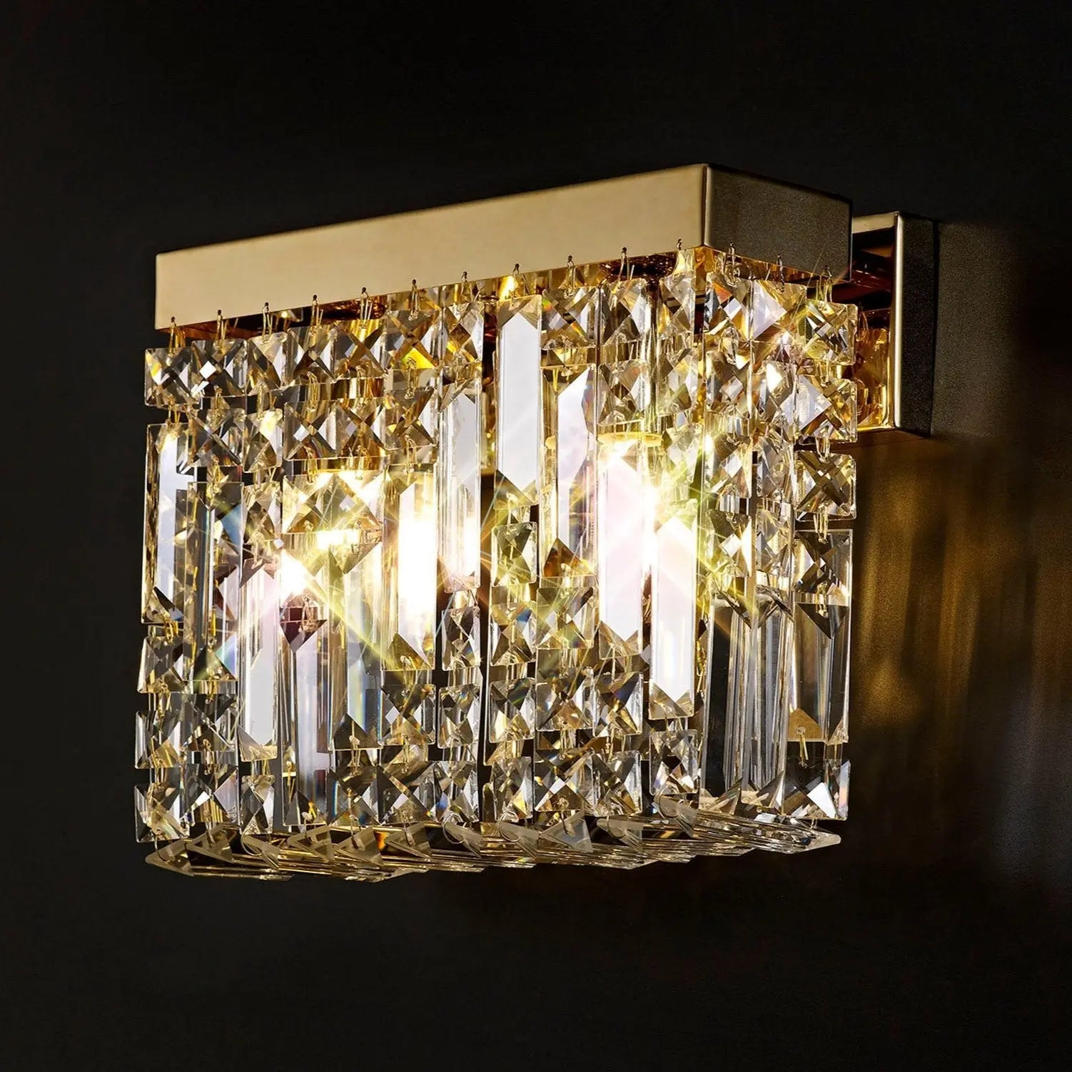 Ziva Rectangular Wall Lamp Home Store Living