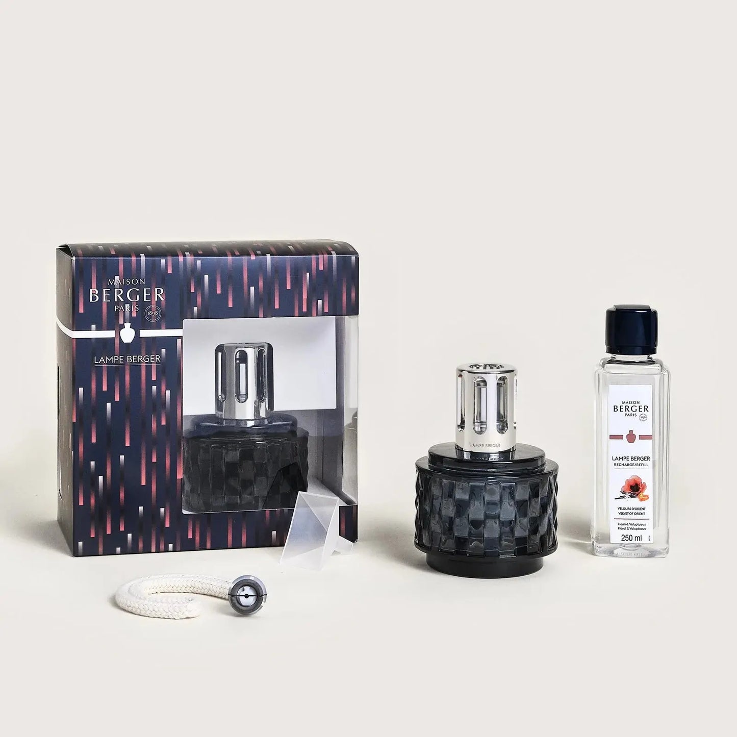 Maison Berger Grey Variation Gift Pack with 250ml Velvet of Orient Refill