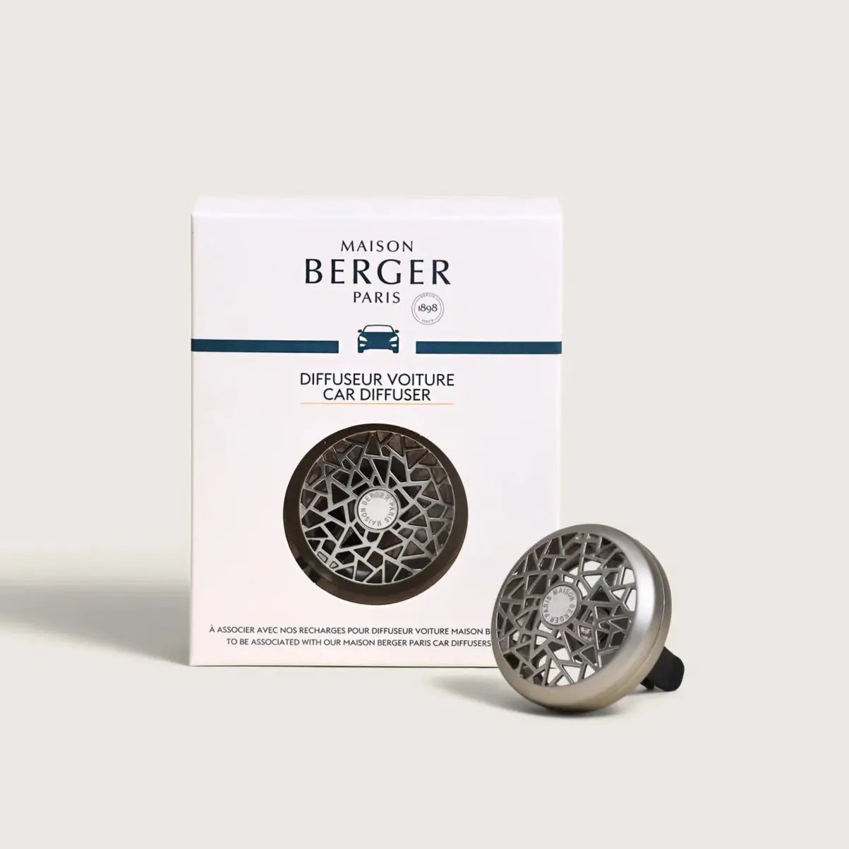 Maison Berger Scentless Car Diffuser in Black, Graphic, Honeycomb & Blissful Maison Berger Paris