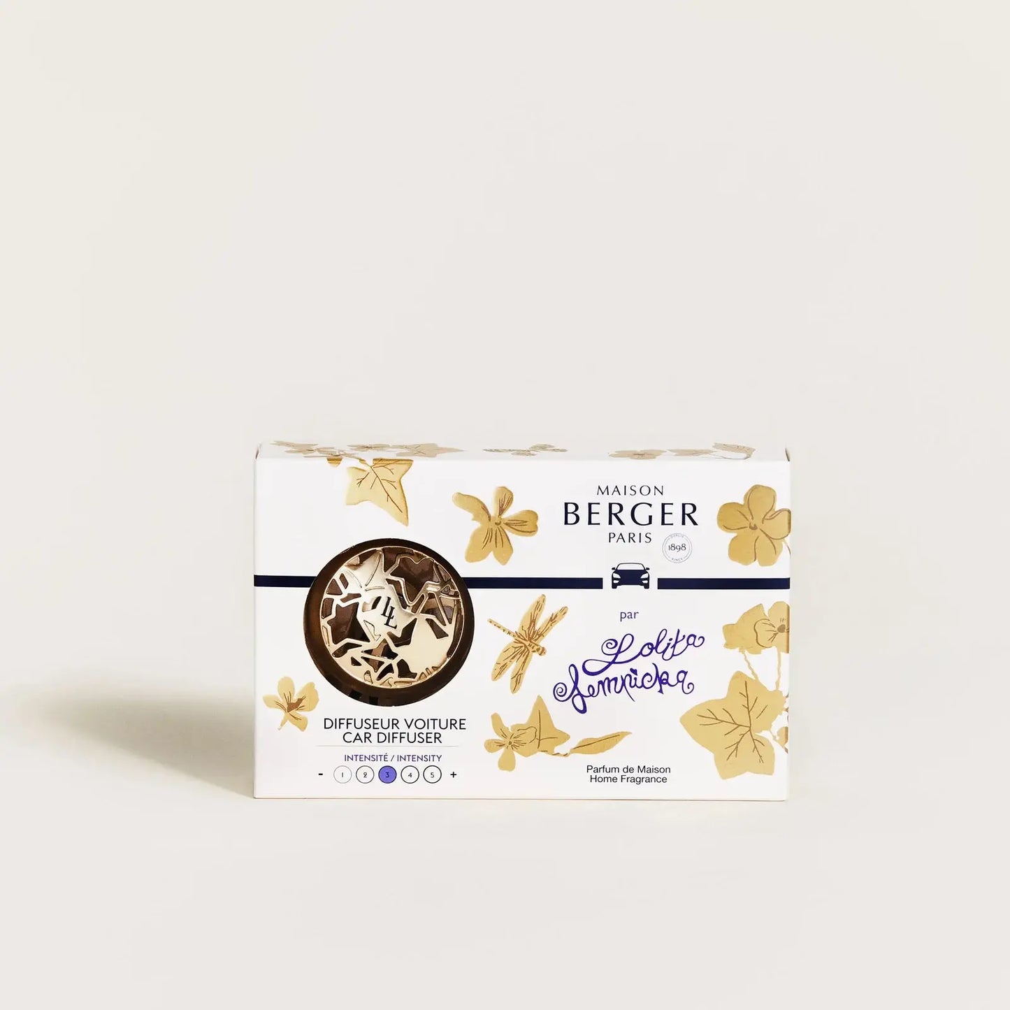 Maison Berger Lolita Lempicka Satin Gold Car Diffuser Maison Berger Paris