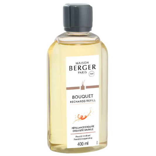 Exquisite Sparkle Scented Bouquet Refill 400ml Maison Berger Paris