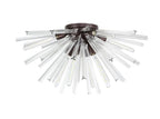 Chase Semi Flush Ceiling Light Home Store Living