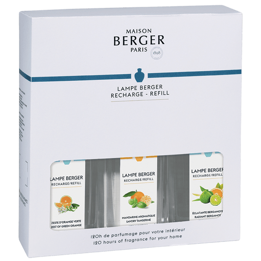 Gift Pack with 3 x 250 ml Festival Lampe Berger Refills