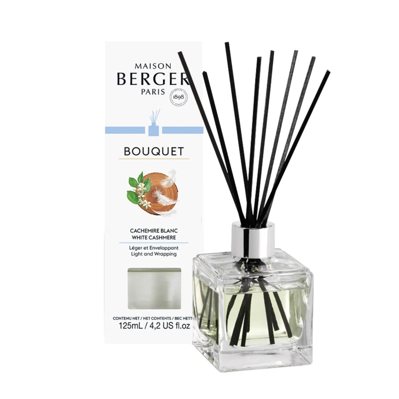 White Cashmere Scented Bouquet Reed Diffuser Home Store Living