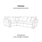 Fletcher Truffle Sofa Range Home Store Living
