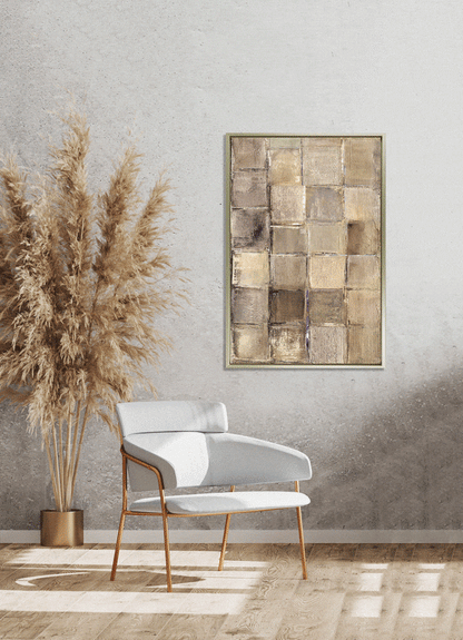 Capiz Tiles Abstract Wall Art Home Store Living