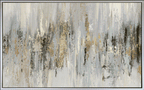 Dripping Silver Picture 58.5x96 camelot
