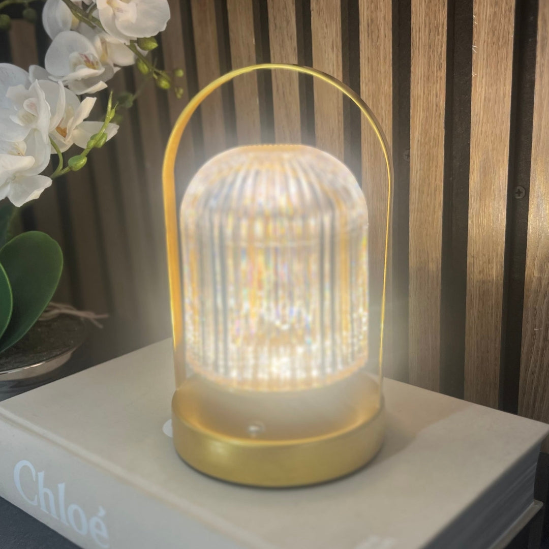 Crystal Dome and Golden Handle Table Lamp(ASL-728) extrastar