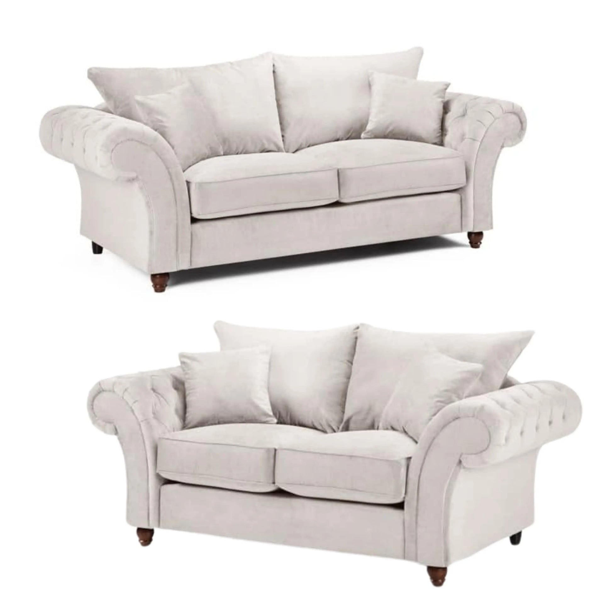 Windsor Fullback Sofa (3+2 Set) Stone Home Store Living