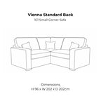 Vienna Standard Back Sofa Range Home Store Living