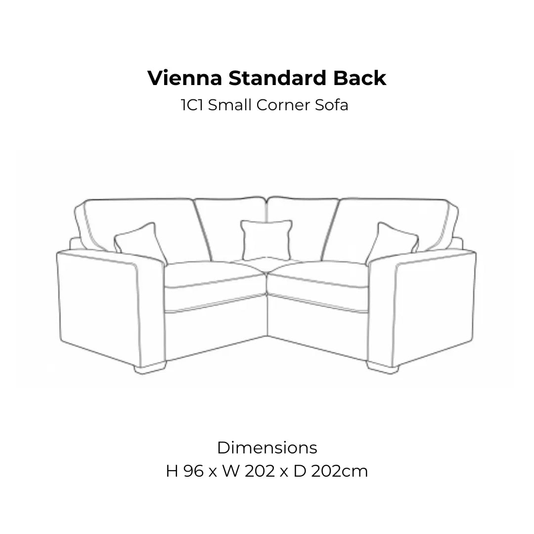 Vienna Standard Back Sofa Range Home Store Living