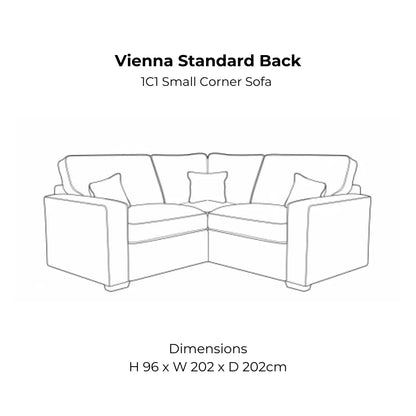 Vienna Standard Back Sofa Range Home Store Living