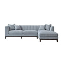 Aluxo Cooper Right Hand Corner Group in Dolphin Boucle Furnish 365
