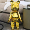Large Gold Standing Bear 68cm Ivan