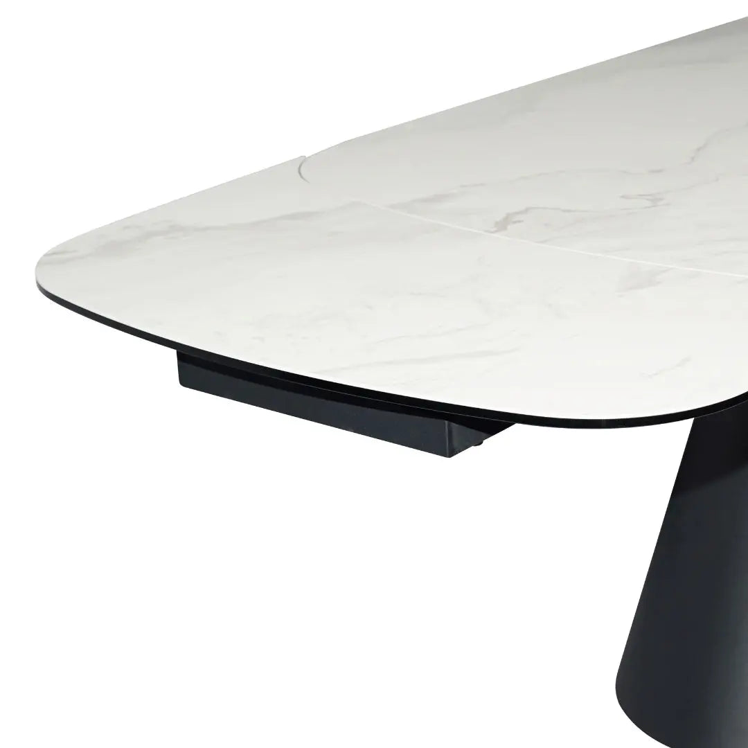 Cameo Ceramic Extending Dining Table