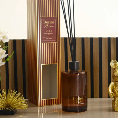 Desire Aroma Oud & Bergamot Reed Diffuser 1000ml Lesser & Pavey