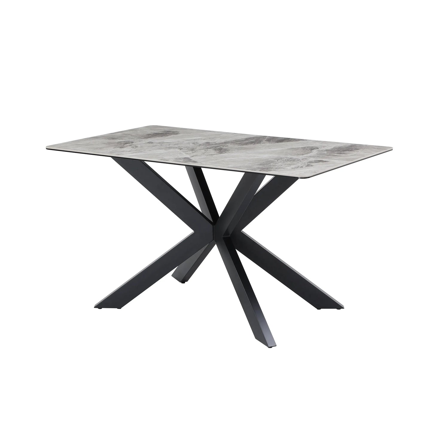 Apollo Grey Dining Table 1.35m