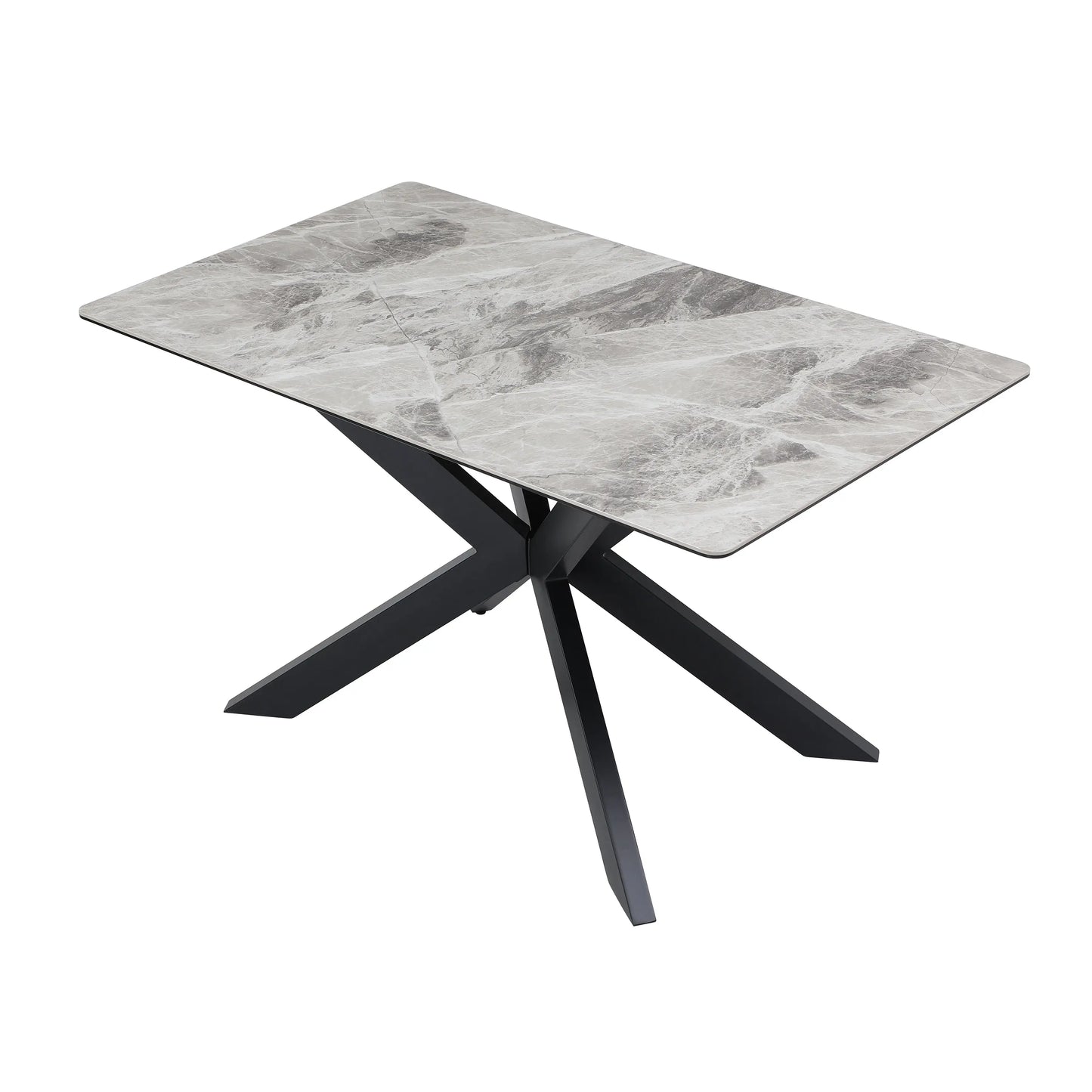 Apollo Grey Dining Table 1.35m