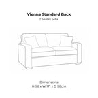 Vienna Standard Back Sofa Range Home Store Living