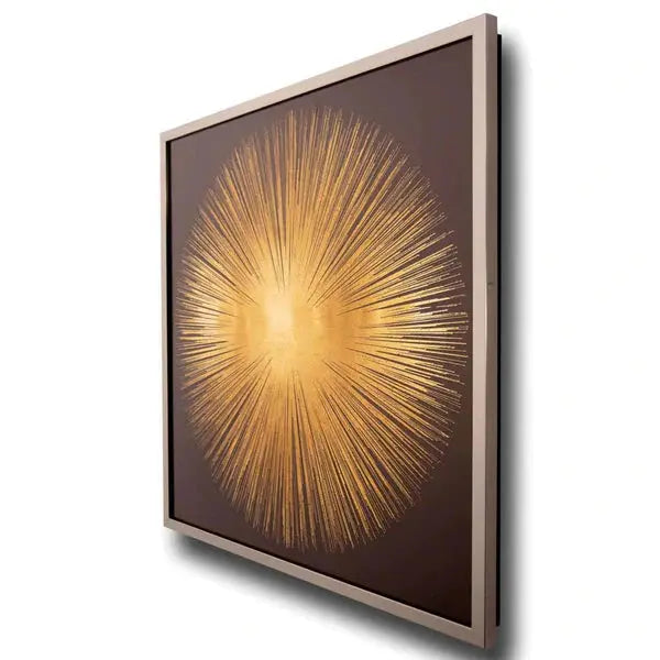 Sun Burst Wall Art Home Store Living