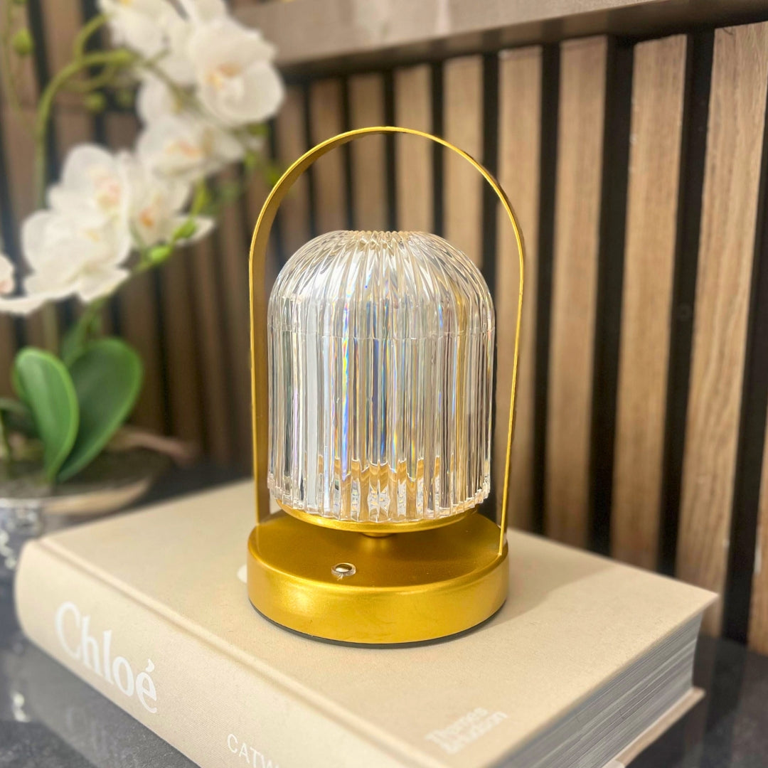 Crystal Dome and Golden Handle Table Lamp(ASL-728) extrastar