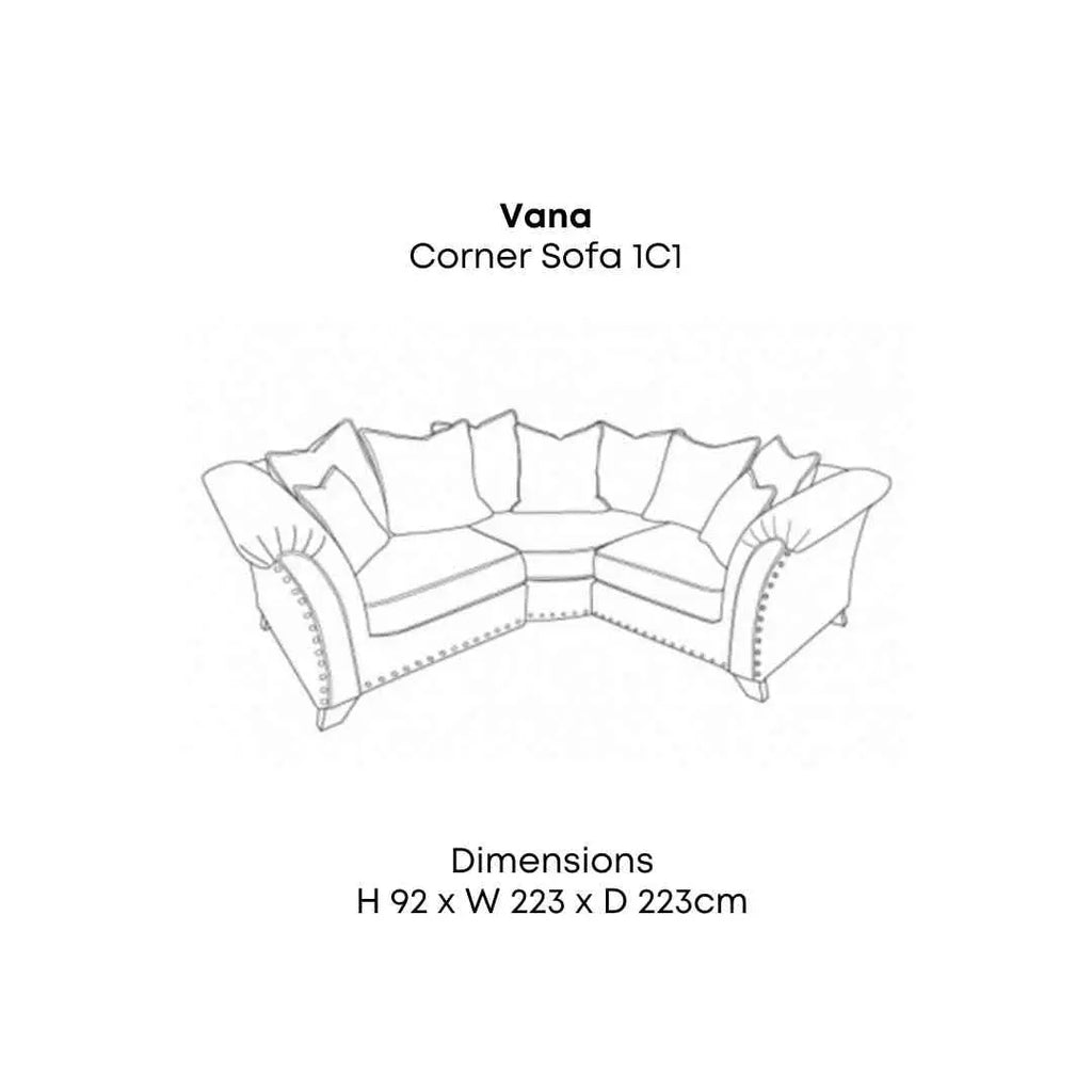 Vana Velveteen Sofa Range Home Store Living