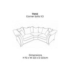 Vana Velveteen Sofa Range Home Store Living