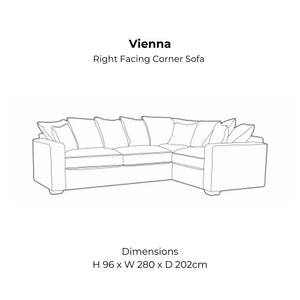 Right Facing Corner Sofa 2C1