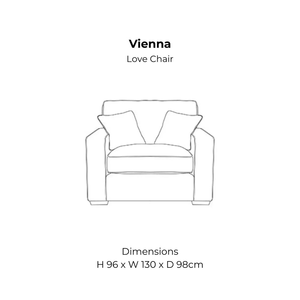 Vienna Standard Back Sofa Range Home Store Living