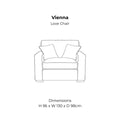 Vienna Standard Back Sofa Range Home Store Living