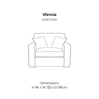 Vienna Standard Back Sofa Range Home Store Living