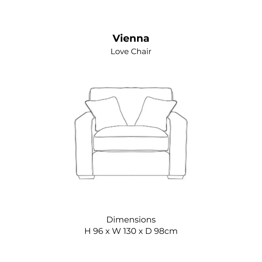 Vienna Standard Back Sofa Range Home Store Living