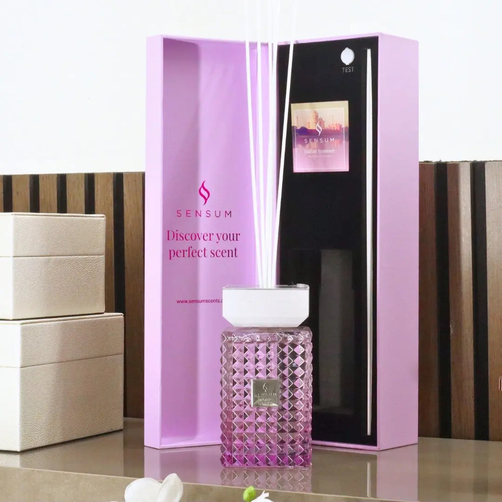 Sensum Reed Diffuser Sensum 500ml Indian Summer Luxury Reed Diffuser - 500ml – Home Store Living