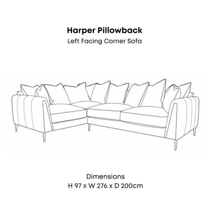 Harper Pillowback Sofa Range Home Store Living