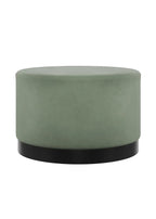 Lara Vintage Footstool and Pouffe with Gold Base LPD