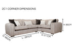 Glamour Premium High Back Sofa Range home store living