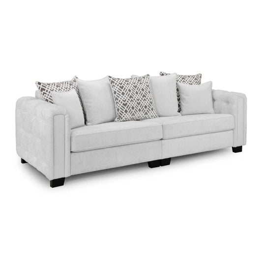 Grazia Sofa (4 Seater) Light Grey Home Store Living