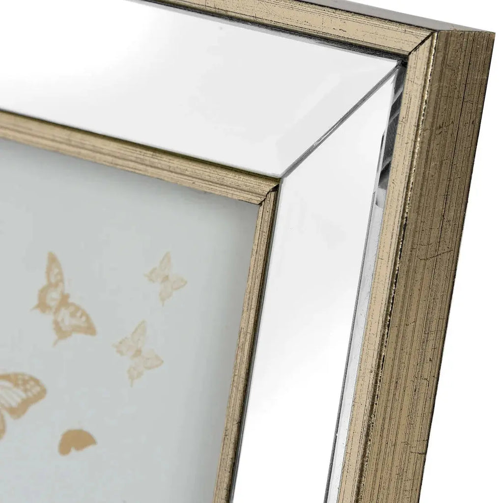 Mirror photo frame 4x6 hill interiors