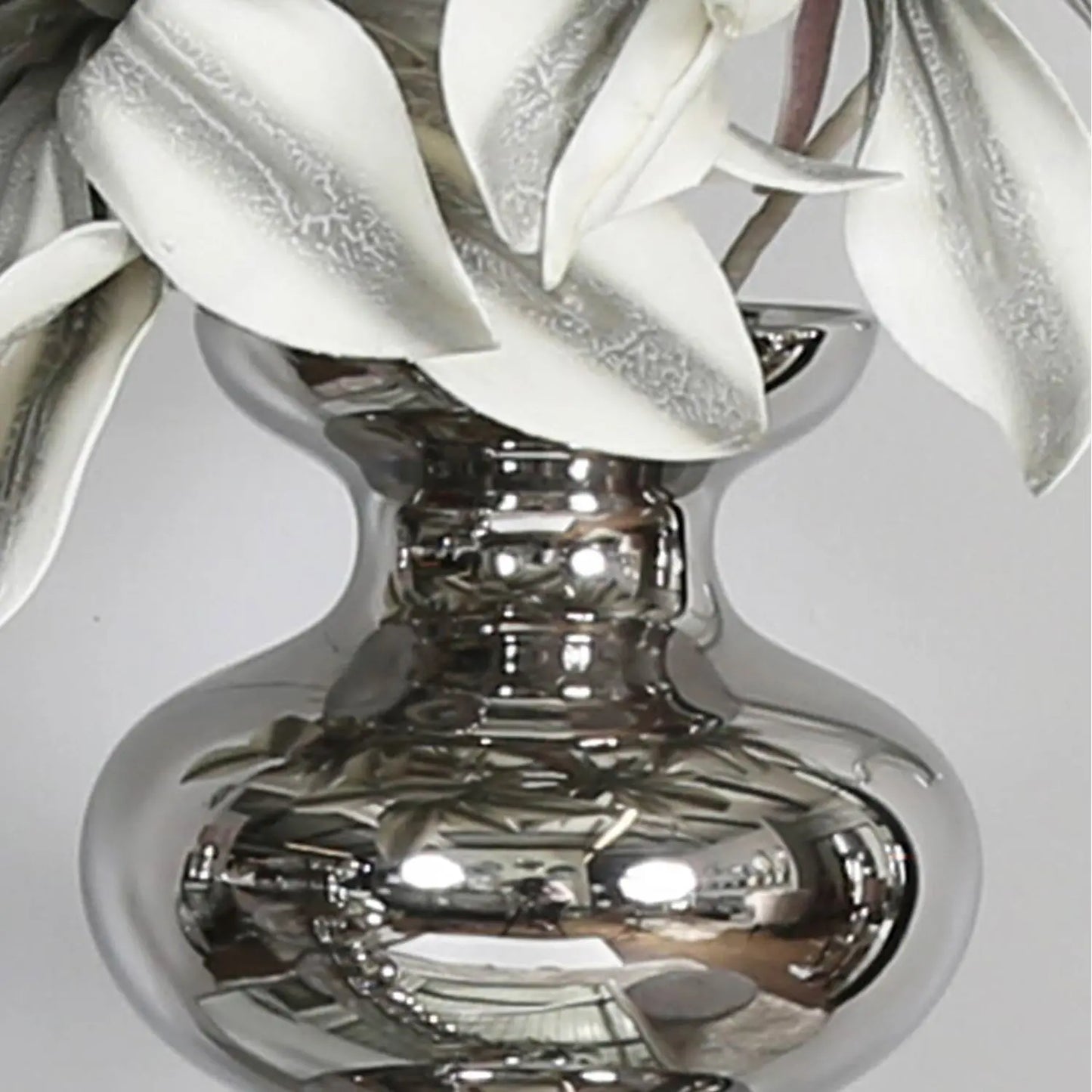 Value Large Ceramic Silver Vase Home Store Living